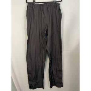 MENS ANTIGUA WATERPROOF WIND RESISTANT BLACK‎ UTILITY PANTS SIZE XL